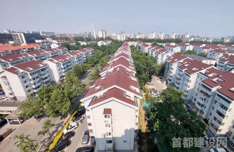 北京建工海淀老旧小区改造工程迎节点