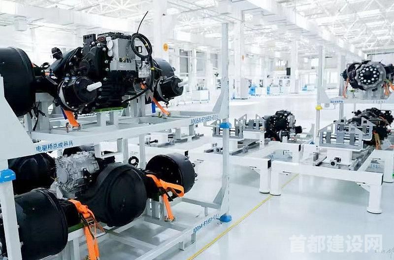 北汽福田氢动力系统工厂在京投产